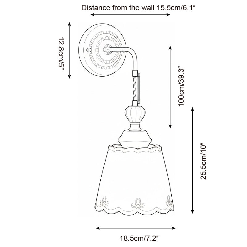 Celine wall lamp