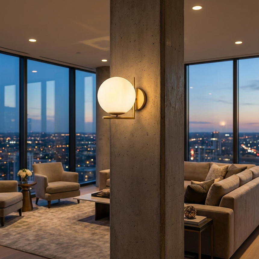 DaraLight | Modern Elegant Wall Sconce with Soft Glow