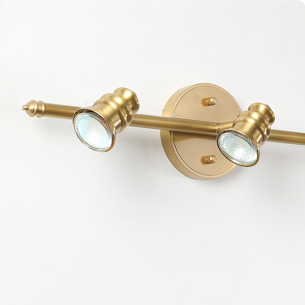 Halophane wall lamp