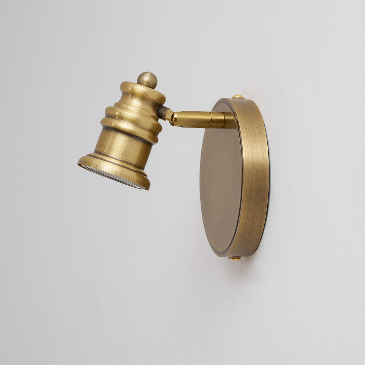 Halophane wall lamp
