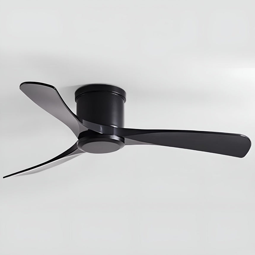 Modern 3-Blade Wood Ceiling Fan with 6-Speed DC Motor