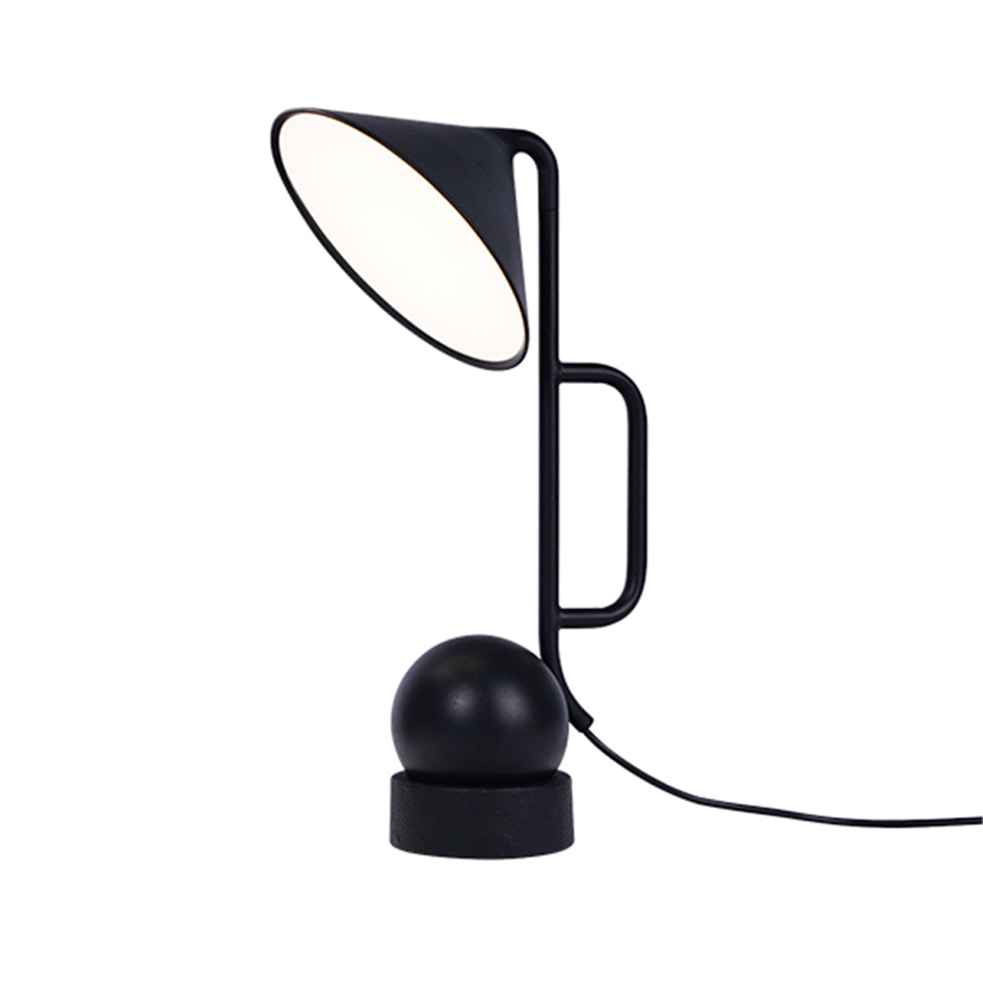 LED-Schreibtischleuchte, dimmbar und verstellbar, schwarz