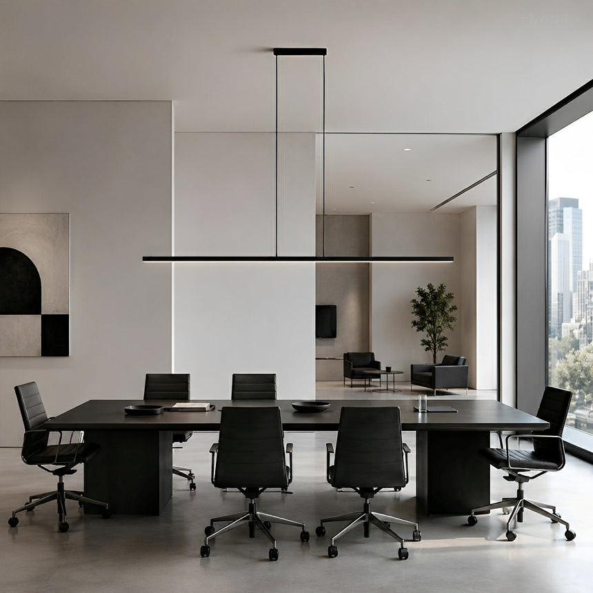LED-Pendelleuchte, linear, Licht nach oben und unten
