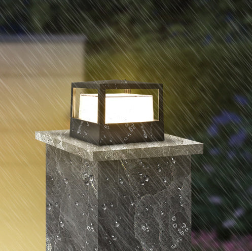 LED-Außenleuchte aus Aluminium, wetterfest