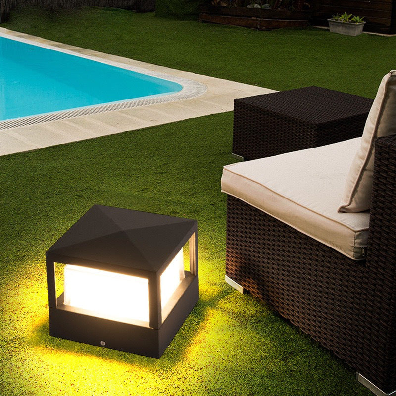 LED-Außenleuchte aus Aluminium, wetterfest