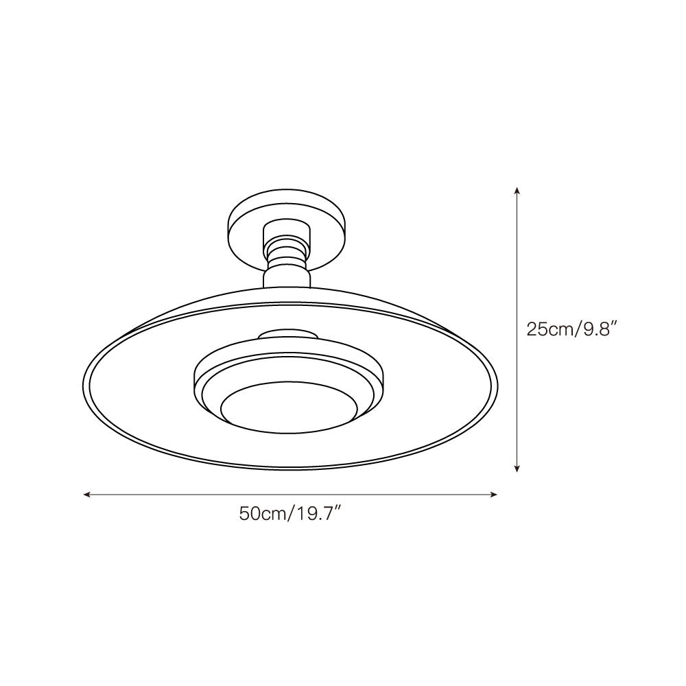 Lido ceiling light