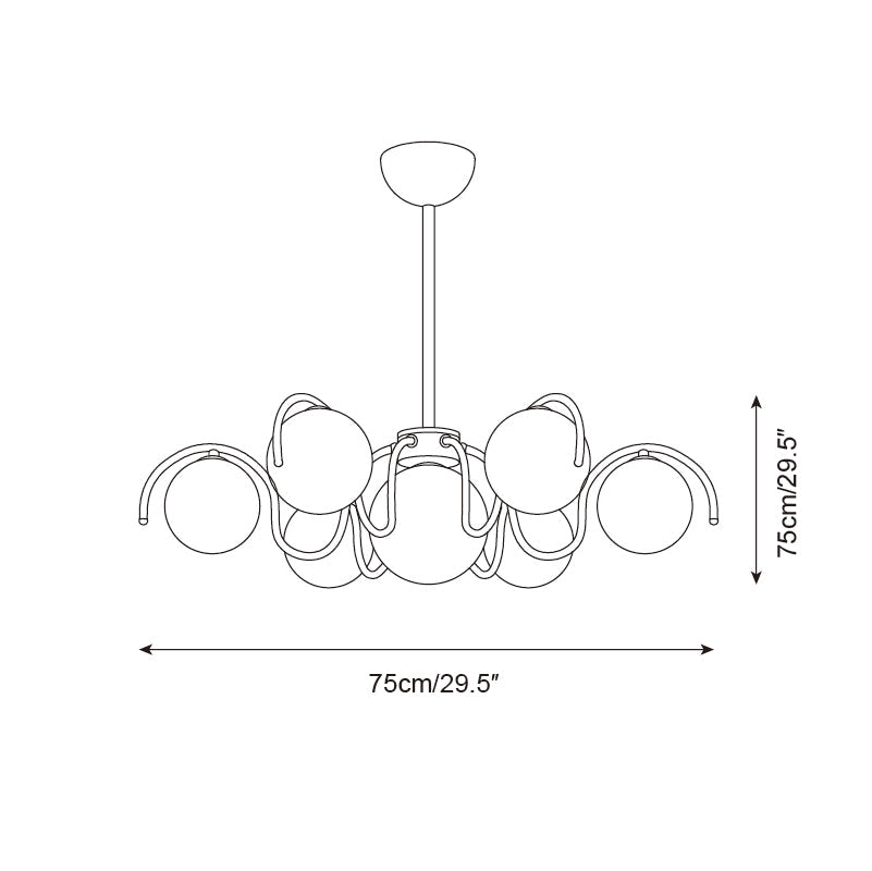 Petalaire chandelier
