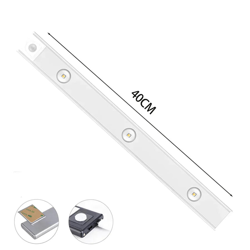 SmartGlow | LED Light Fixture with Motion Sensor & Adjustable Color | Energy Efficient Lighting for Home Convenience