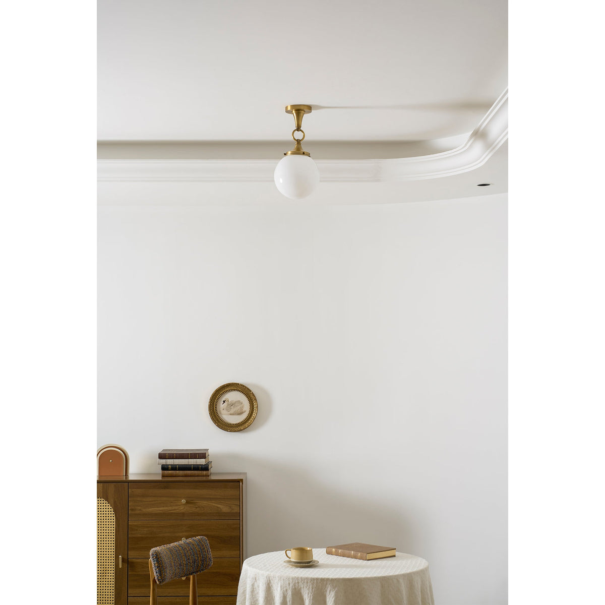 Orbin semi-flush