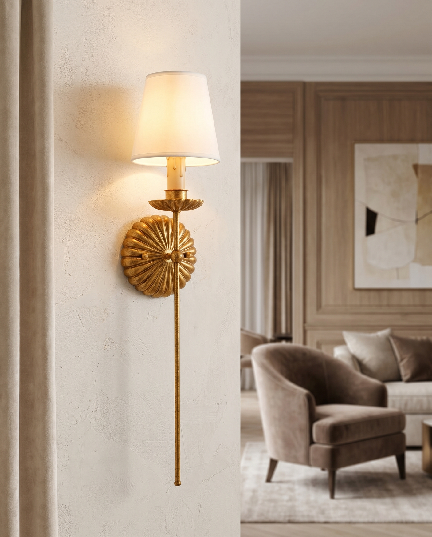 Catina Wandleuchte für Innenräume, modernes Design