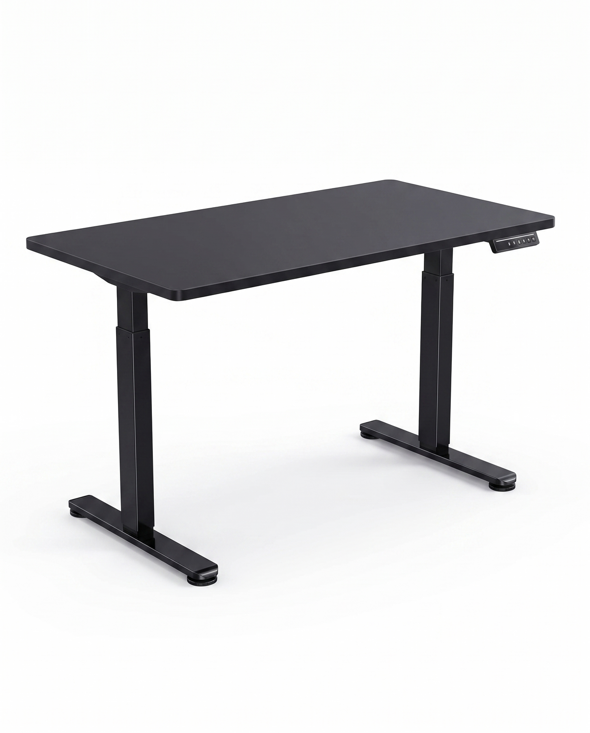 Altura electric standing desk, black, studio on white