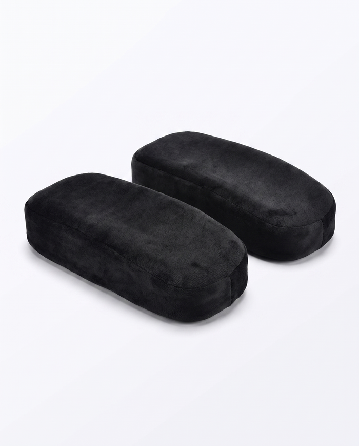 Cloudrest memory-foam armrest pads, studio on white