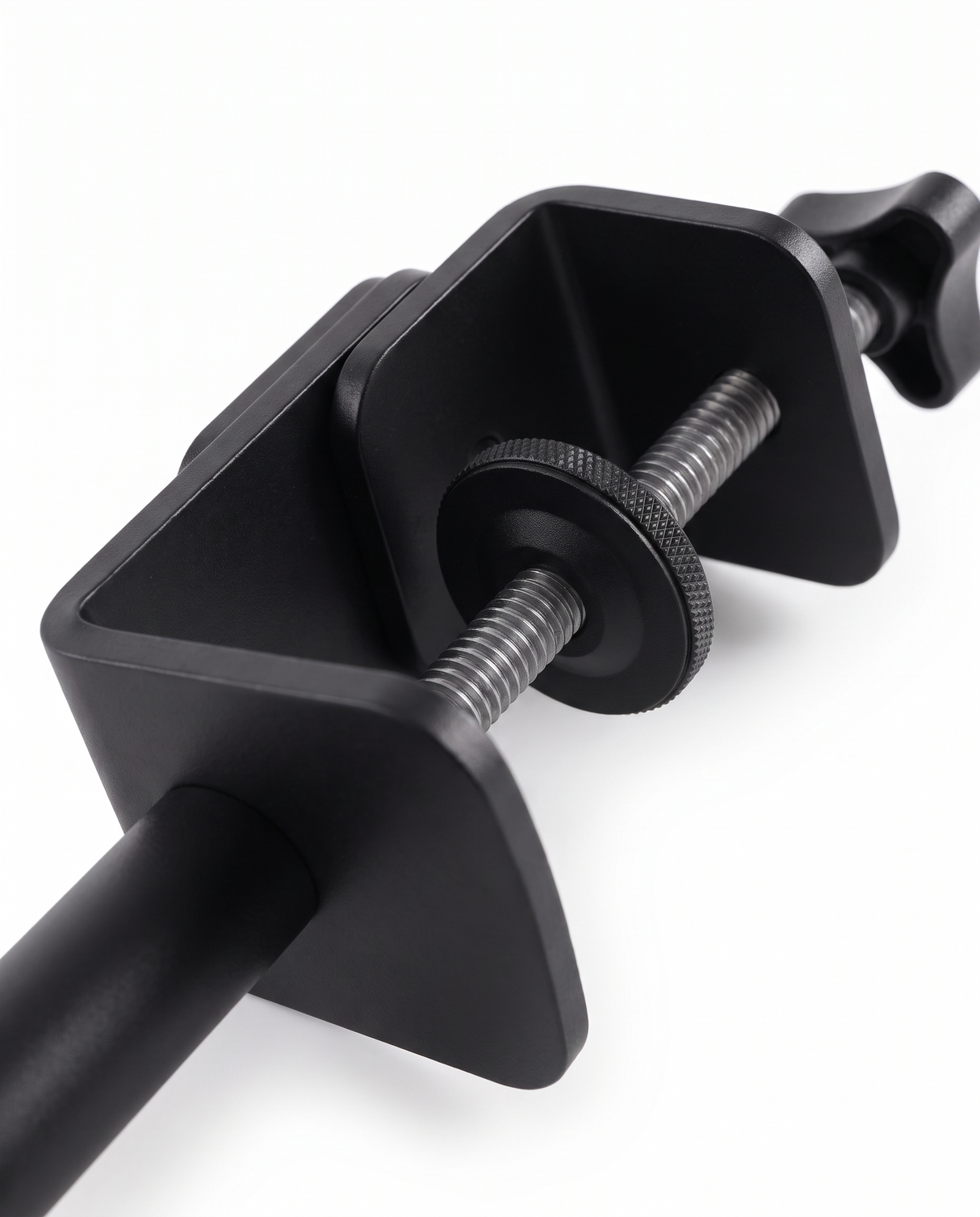 Arco desk-edge clamp, close-up