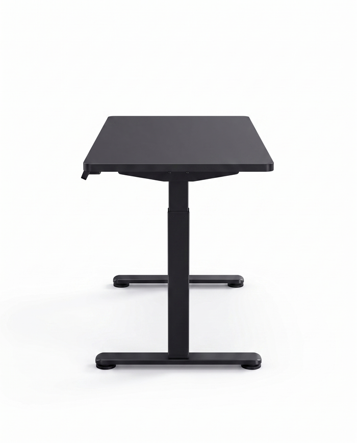 Altura standing desk, side profile studio