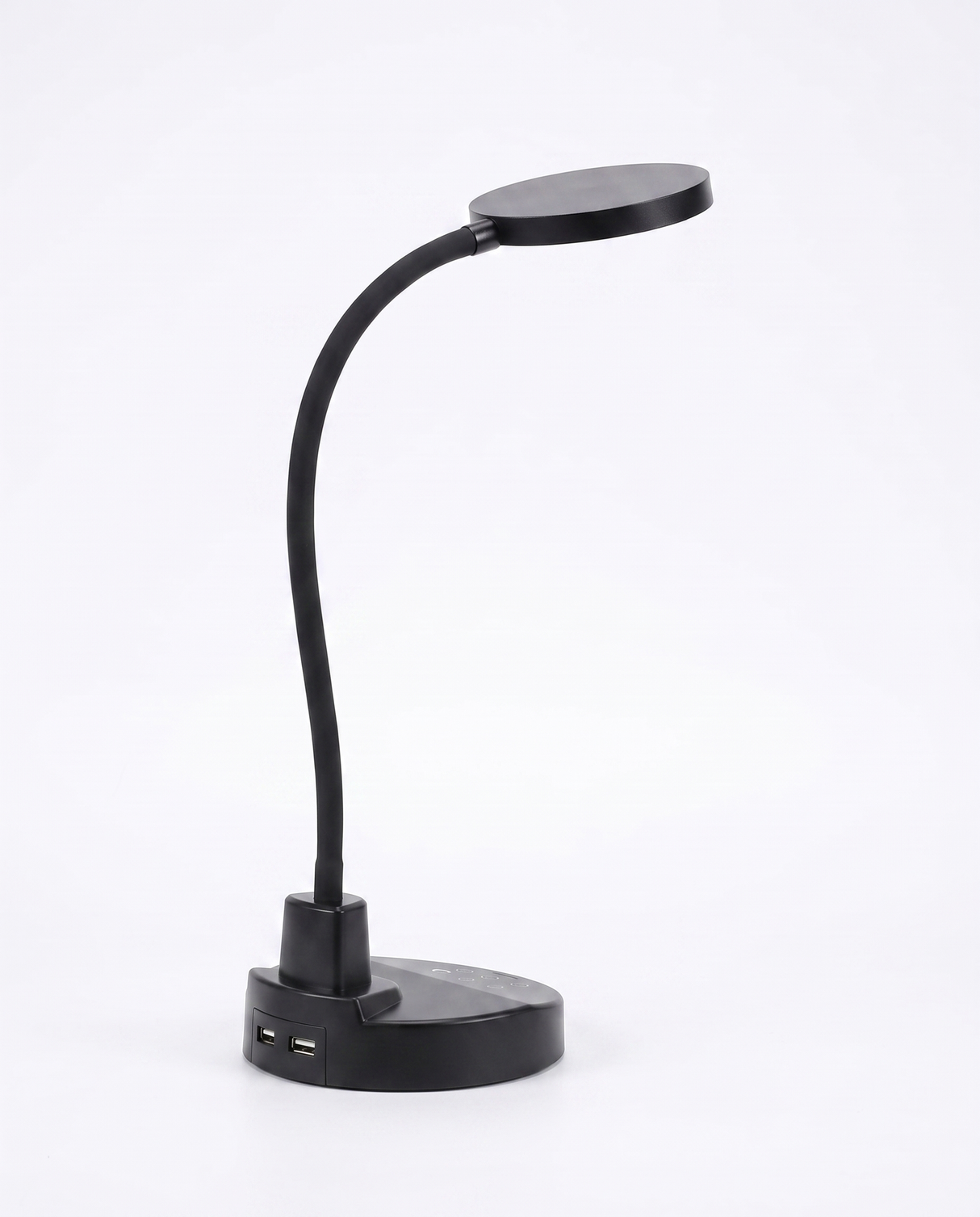 Lume base lamp, three-quarter studio