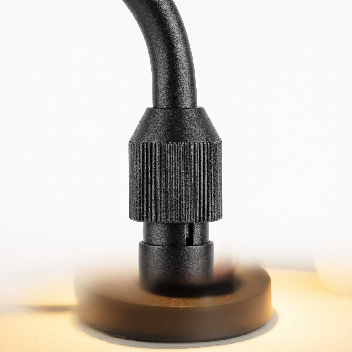 Ember candle warmer adjustable pole slider, close-up on white