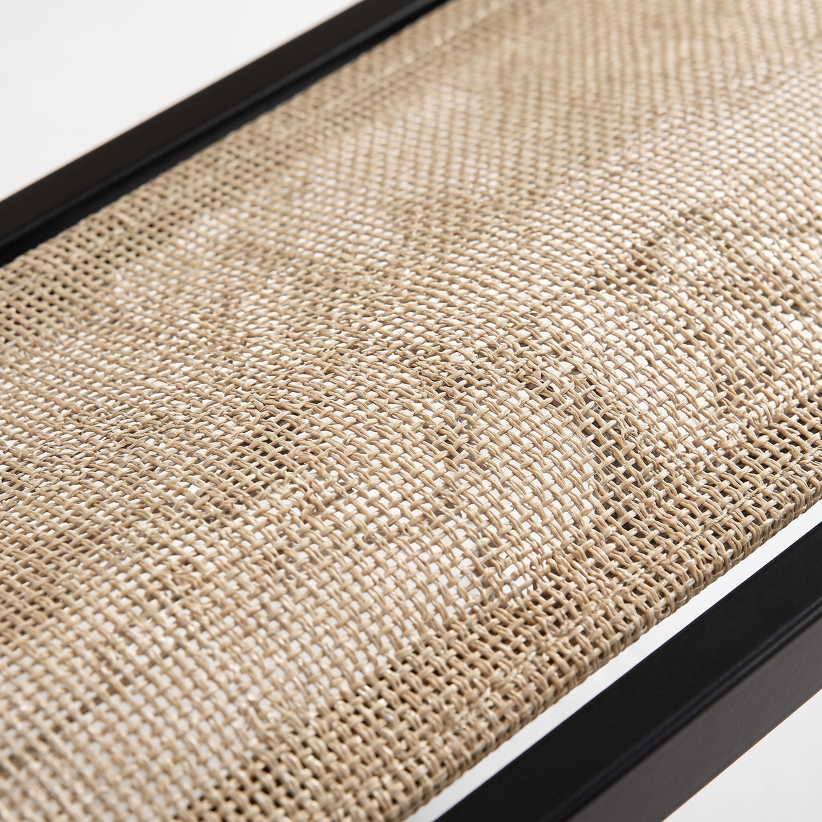Barcelona swing textilene mesh seat, close-up on white