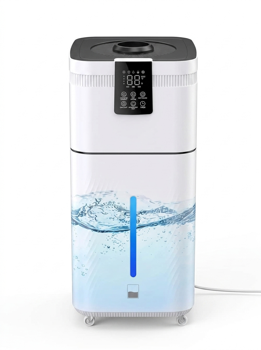 Commercial Series cool mist humidifier 30L — studio white