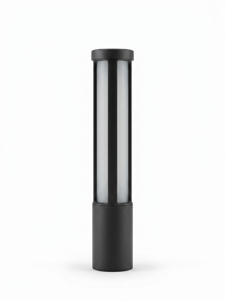 Modern LED Bollard Lights | Cylindrical Design with Waterproof Protection | Exterior Illumination for Elegant Outdoor Spaces
