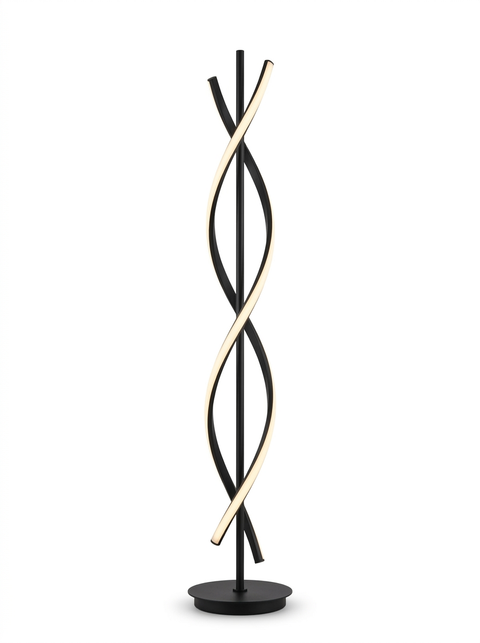 KadeLight modern arc floor lamp — studio white