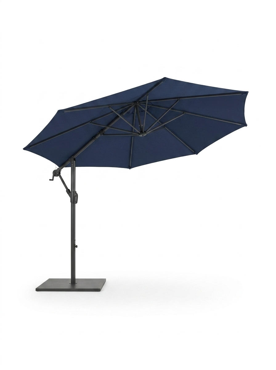 10ft cantilever patio umbrella — studio white