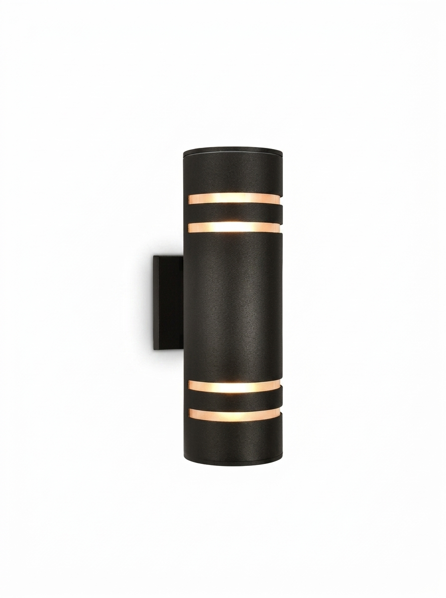 Modern Outdoor Wall Sconce Dimmable Aluminum — studio white