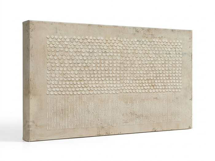 Dovre textured canvas gallery-wrapped unframed — studio