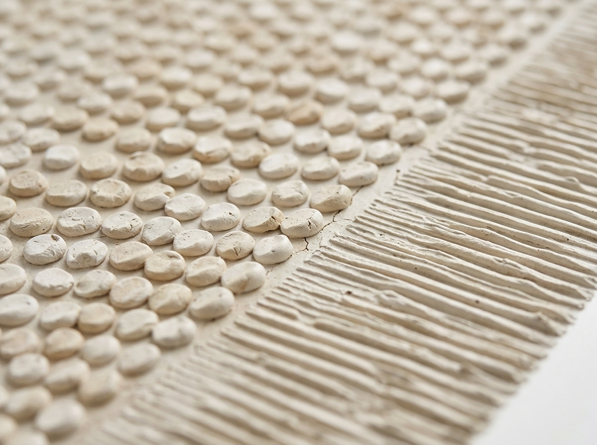 Dovre raised pebble-dot texture close-up