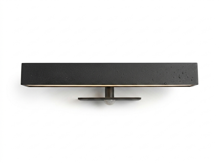 Nyla outdoor sconce slim side profile — studio