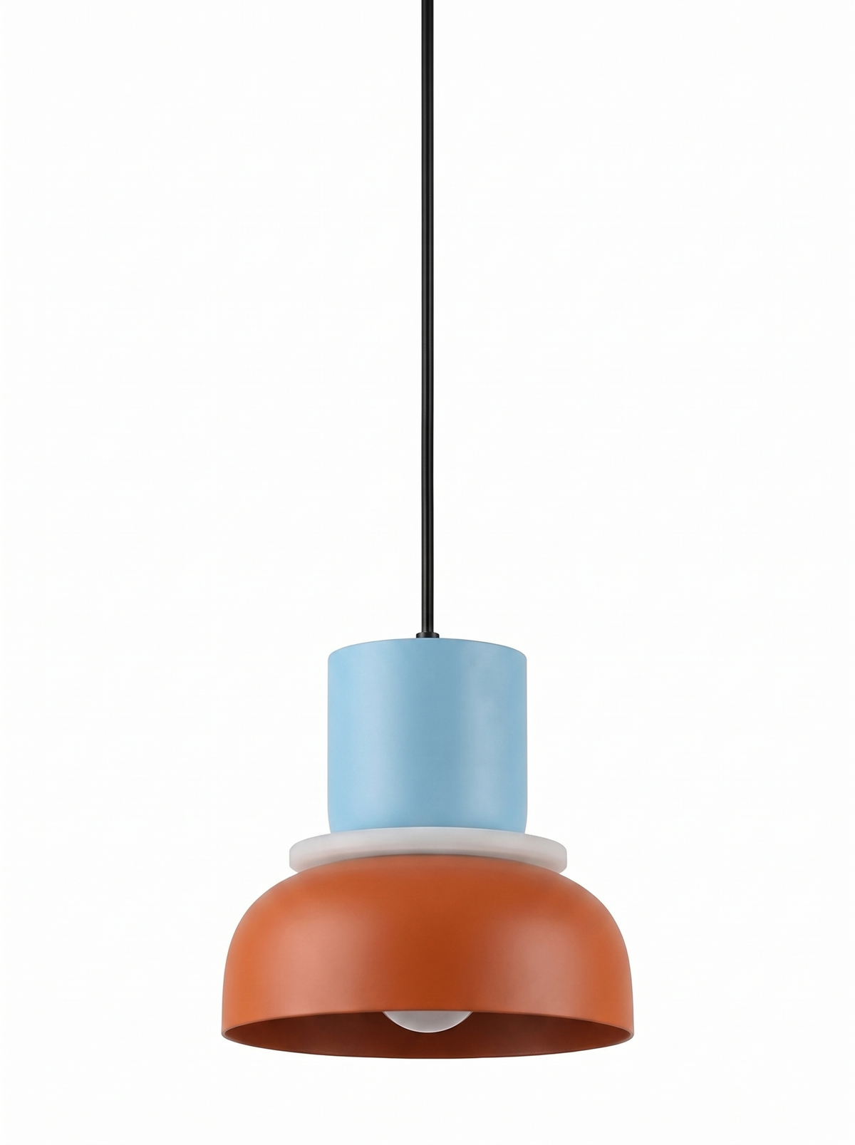 Sable in Light Blue + Orange