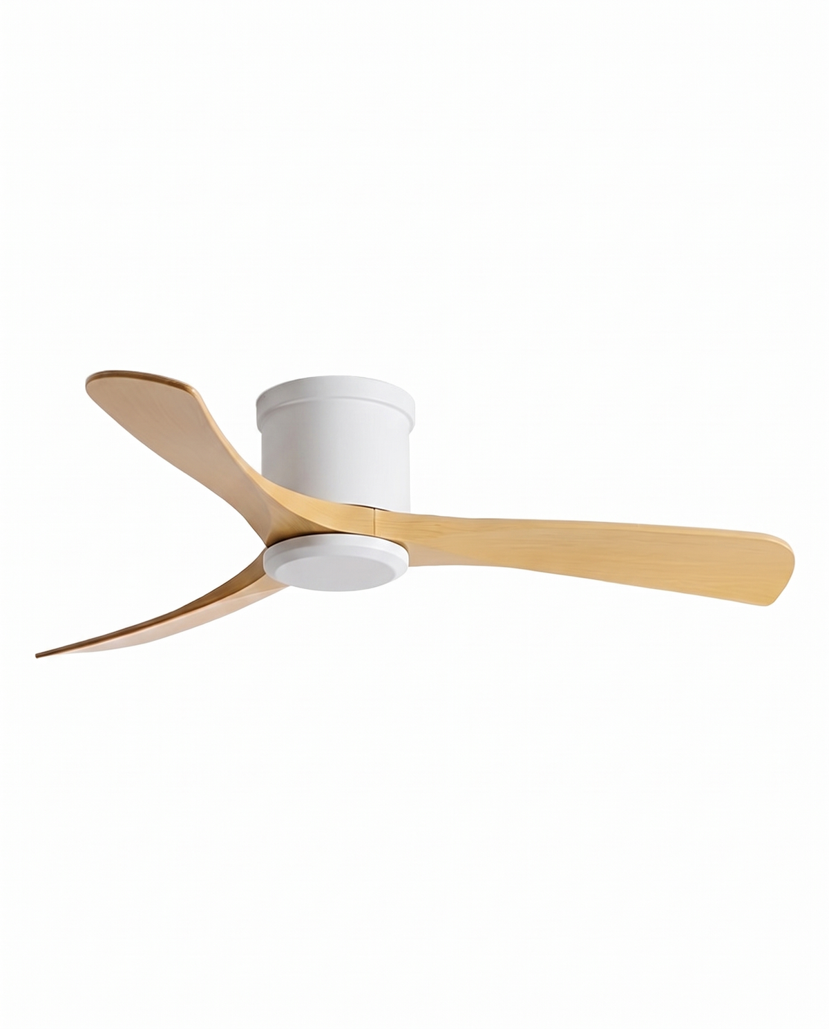 Vane in White Wood Tone Finish