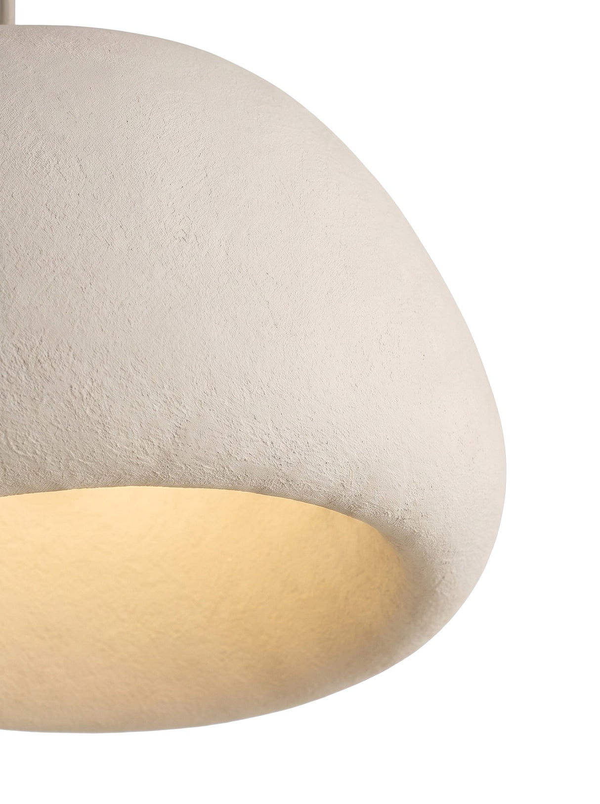 Close-up of the asymmetric Wabi-Sabi silhouette