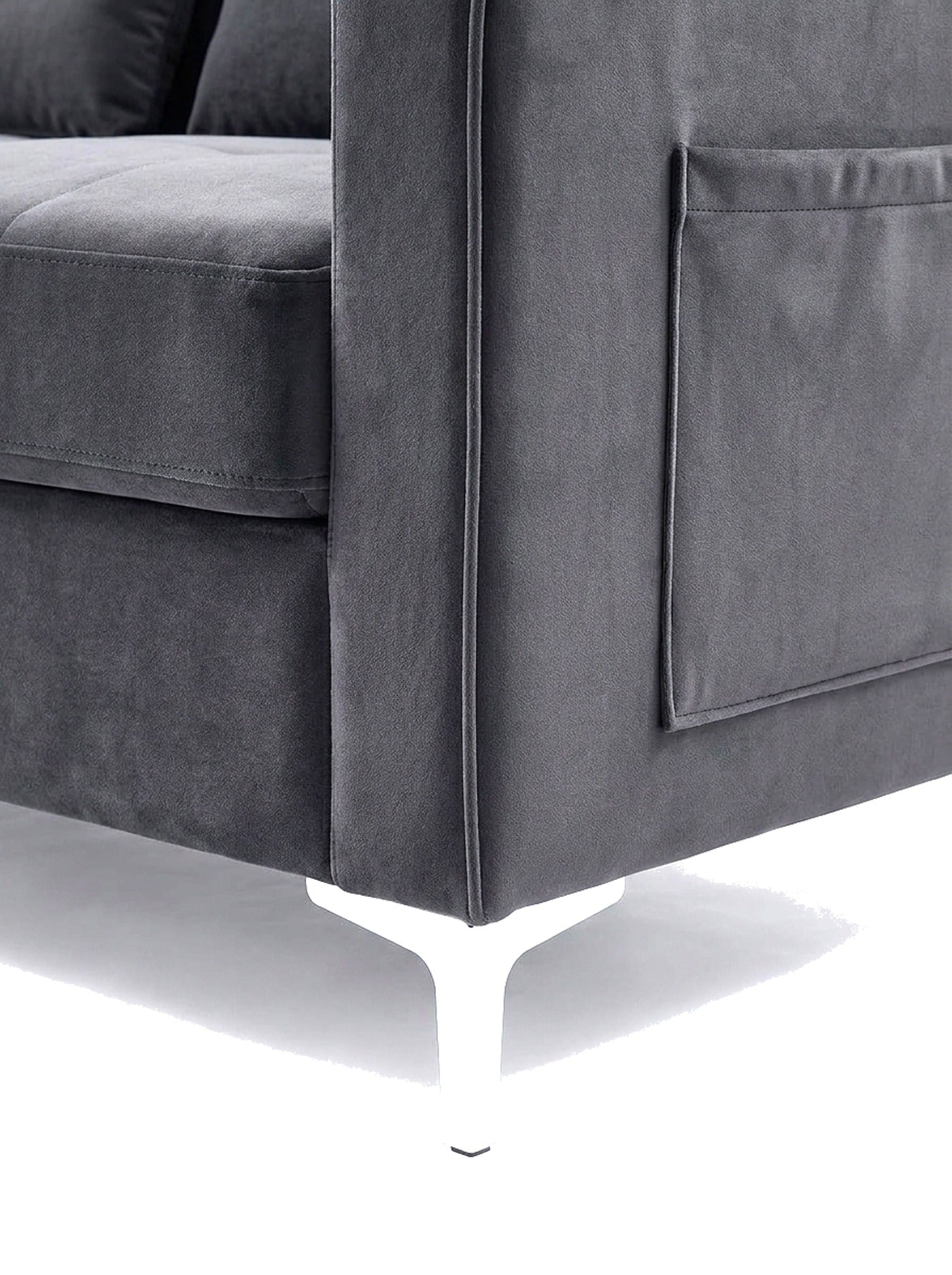Sonno slim chrome feet detail