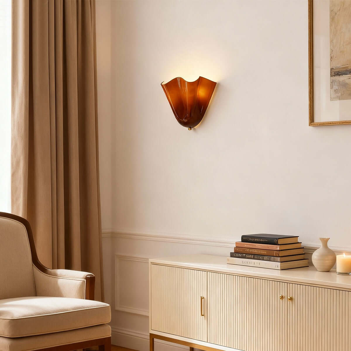Zerane wall sconce