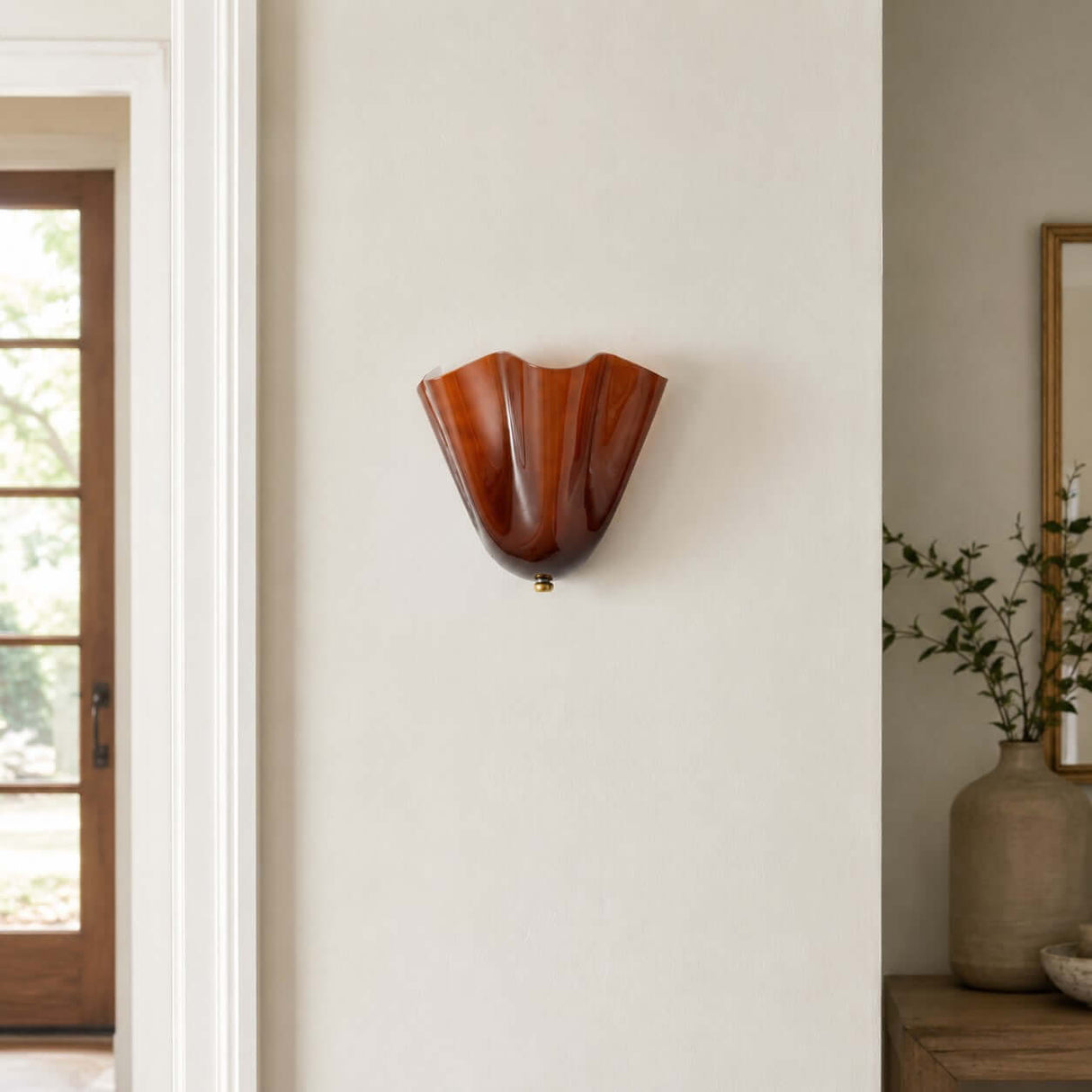Zerane wall sconce
