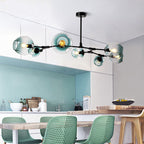 Sputnik Bubble Chandelier Modern 6/7/9-Light Glass Pendant Lighting
