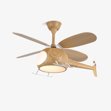 Heli ceiling fan light