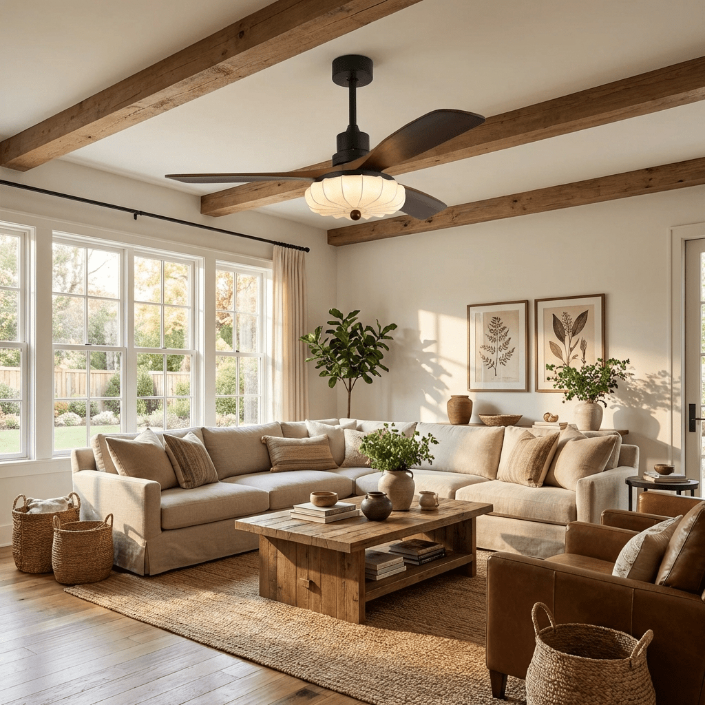 Lotus ceiling fan light