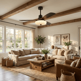 Lotus ceiling fan light