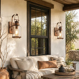 Carson outdoor glass jar wall lamp, product photo 10