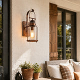 Carson exterior wall lantern light, product photo 6