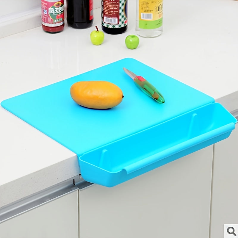 2-in-1-Schneidebrett mit abnehmbarer Auffangbox