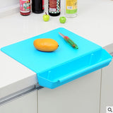 2-in-1 Chopping Board & Cutting Board with Detachable Storage Box | Space-Saving Design for Easy Meal Prep
