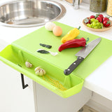 2-in-1 Chopping Board & Cutting Board with Detachable Storage Box | Space-Saving Design for Easy Meal Prep