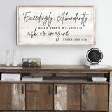 Faith wall art