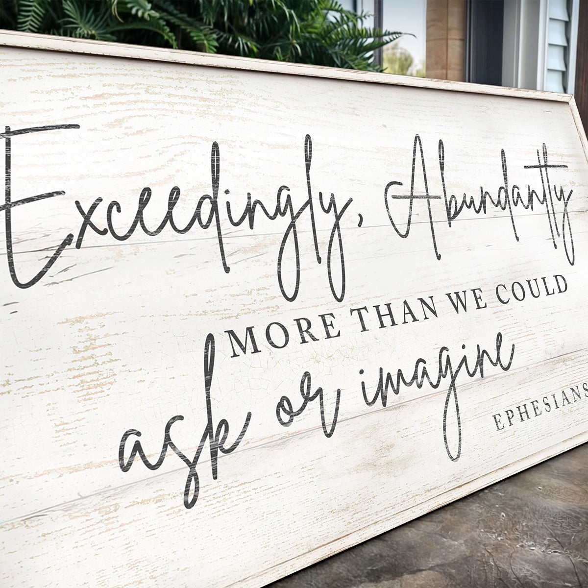 Faith wall art