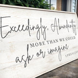 Faith wall art