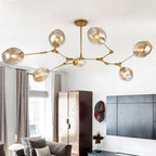 Sputnik Bubble Chandelier Modern 6/7/9-Light Glass Pendant Lighting