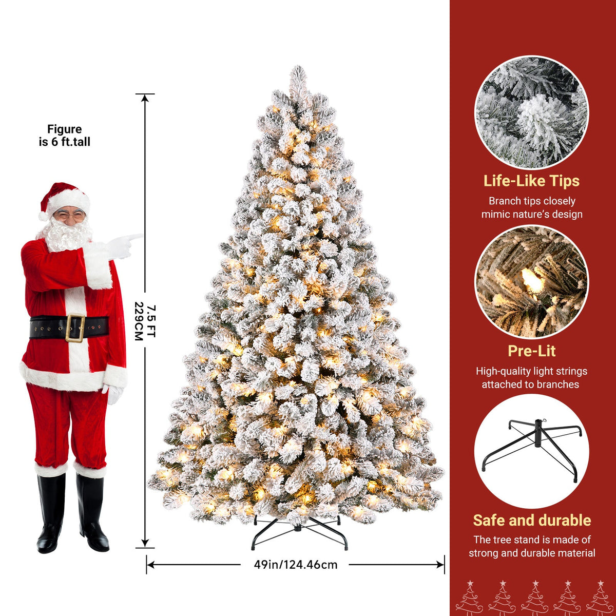 Everest artificial christmas tree