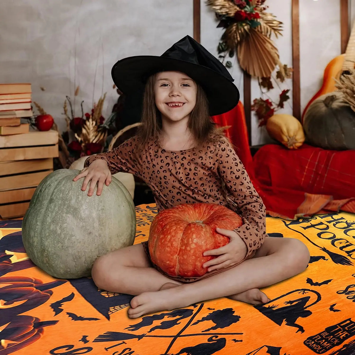 Sabrina witch blanket
